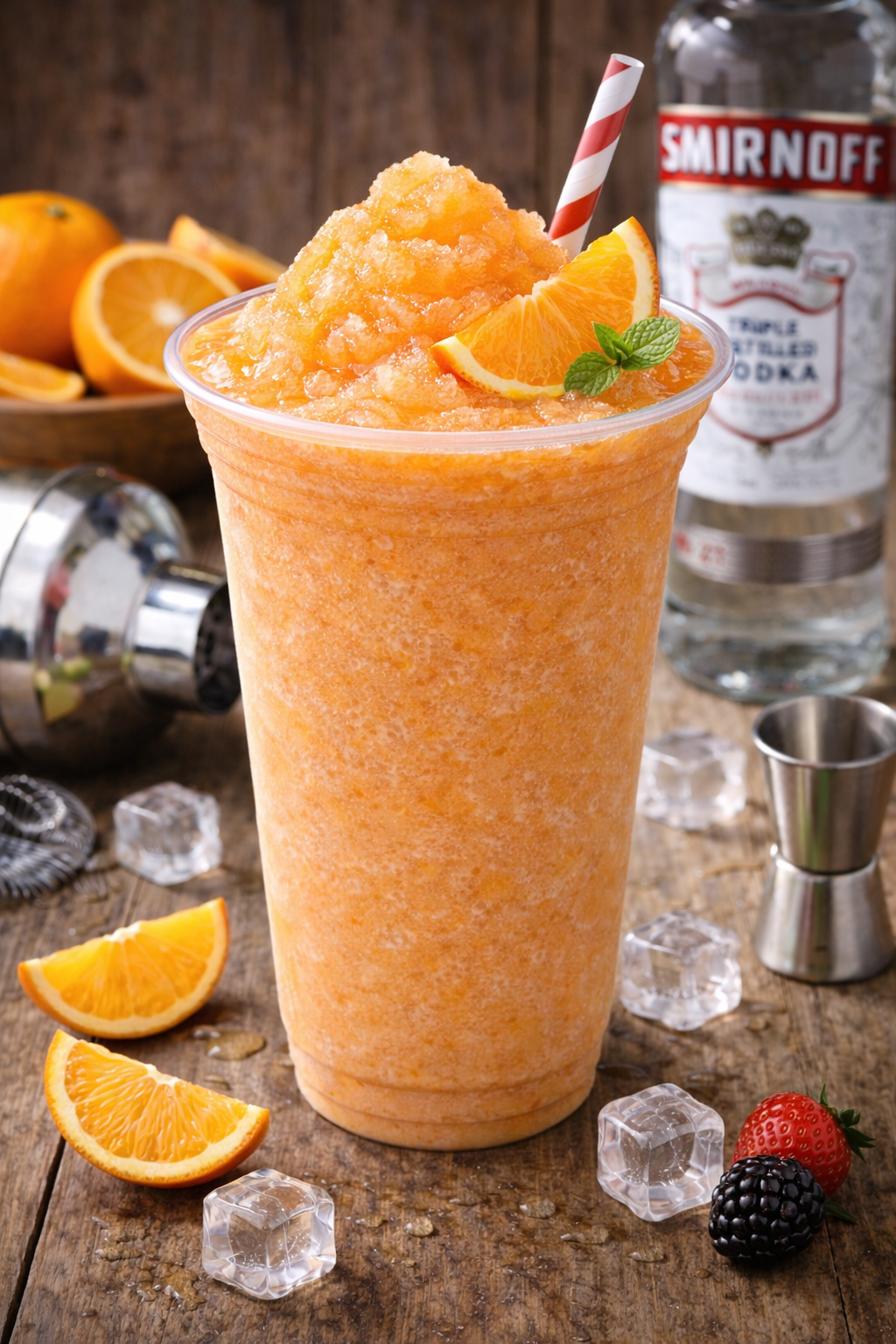Daiquiri de naranja con smirnoff
